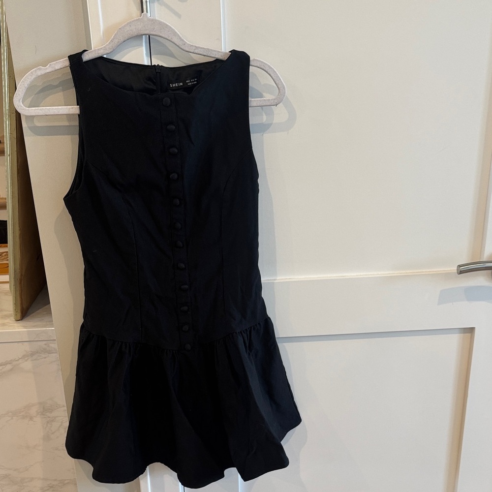 SHEIN Classic Black Dress
